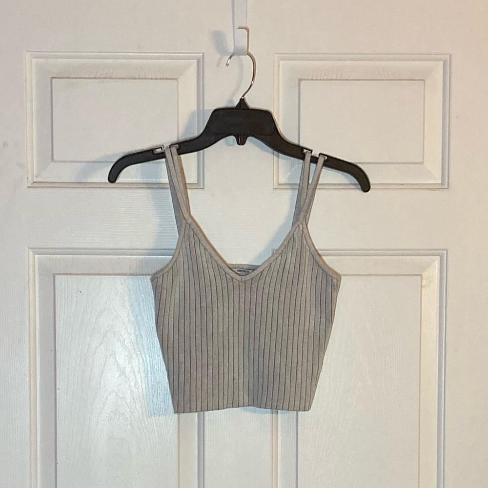 Forever 21 Ribbed Crop Top